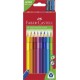 Színes ceruza készlet, háromszögletű, FABER-CASTELL "Jumbo", 10 különböző szín