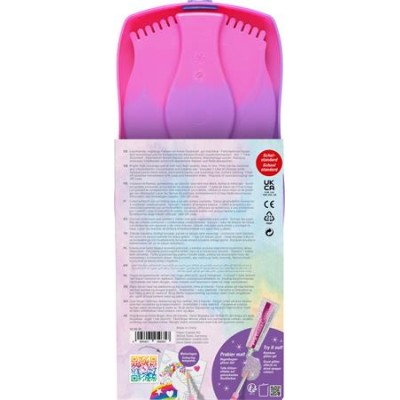 Vízfesték, 12 darabos, összeilleszthető, FABER-CASTELL "Unikornis"+1 tubus fehér tempera+unikornis matrica