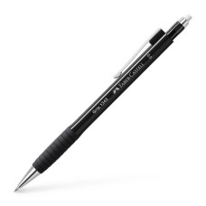Nyomósirón, 0,5 mm, FABER-CASTELL "Grip 1345", fekete
