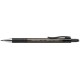 Nyomósirón, 0,5 mm, FABER-CASTELL "Grip Matic 1375", fekete