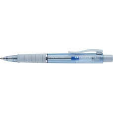 Golyóstoll, 1 mm, XB, nyomógombos, égkék testszín, FABER-CASTELL "Poly Ball View Aurora", kék