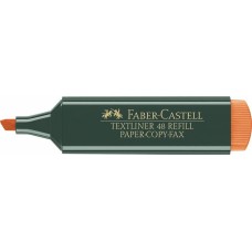 Szövegkiemelő, 1-5 mm, FABER-CASTELL, "Textliner 48", narancs