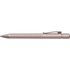 Golyóstoll, 1 mm, XB, nyomógombos, rózsaszín tolltest, FABER-CASTELL "Grip 2010 Harmony", kék