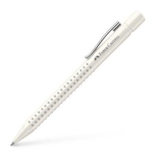Golyóstoll, 1 mm, XB, nyomógombos, fehér tolltest, FABER-CASTELLG "Grip 2010 Harmony", kék
