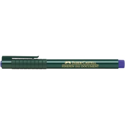 Tűfilc, 0,4 mm, FABER-CASTELL "Finepen 1511", kék