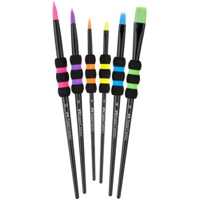 Ecsetkészlet, no. 2-4-6-8-10-12, FABER-CASTELL