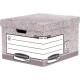 Archiválókonténer, karton, nagy, "BANKERS BOX® SYSTEM by FELLOWES®"