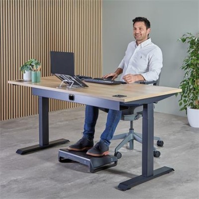 Laptopállvány, hordozható, FELLOWES "Alumia™, ezüst