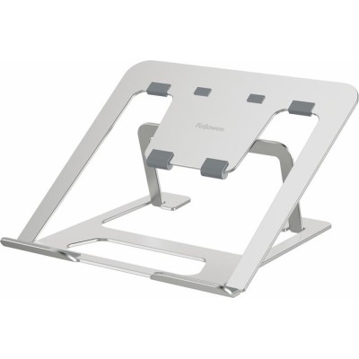Laptopállvány, hordozható, FELLOWES "Alumia™, ezüst