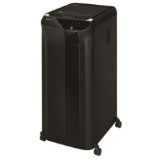 Iratmegsemmisítő, mikrokonfetti, 550 lap, FELLOWES "AutoMax 600M", fekete