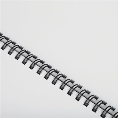 Spirál, fém, 3:1, 12 mm, 81-100 lap, FELLOWES, fehér
