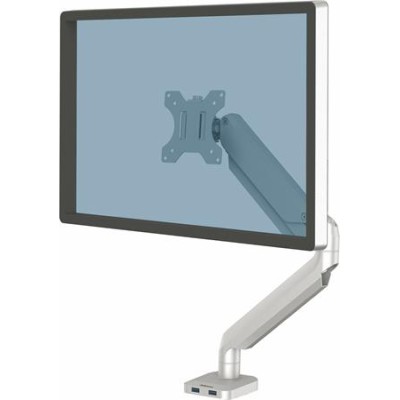 Monitortartó kar, egy monitorhoz, FELLOWES "Platinum Series™Single", ezüst