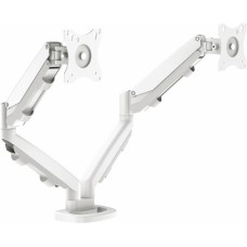 Monitortartó kar két monitorhoz, FELLOWES "Eppa™ "Dual", fehér