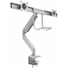 Monitortartó kar, két monitorhoz, FELLOWES "Eppa™ Crossbar", ezüst