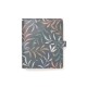 Kalendárium, gyűrűs, betétlapokkal, A5, FILOFAX "Botanical", sötétkék