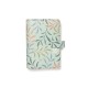 Kalendárium, gyűrűs, betétlapokkal, personal méret, FILOFAX "Botanical", menta