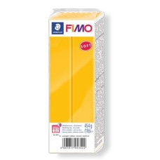 Gyurma, 454 g, égethető, FIMO "Soft", napraforgósárga