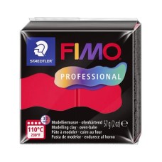 Gyurma, 57 g, égethető, FIMO "Professional", piros