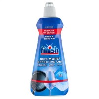 Gépi öblítőszer, 400 ml, FINISH, "Shine&Dry", regular