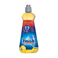 Gépi öblítőszer, 400 ml, FINISH, "Shine&Dry", citrom