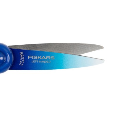 Olló, iskolai, 15 cm, balkezes, FISKARS, ombré kék Olló, iskolai, 15 cm, balkezes, FISKARS, ombré kék