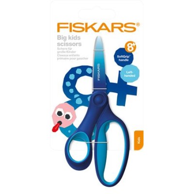 Olló, iskolai, 15 cm, balkezes, FISKARS, ombré kék Olló, iskolai, 15 cm, balkezes, FISKARS, ombré kék