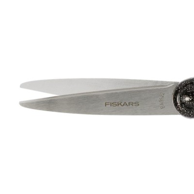Olló, iskolai, 18 cm, FISKARS, csillámos fekete Olló, iskolai, 18 cm, FISKARS, csillámos fekete