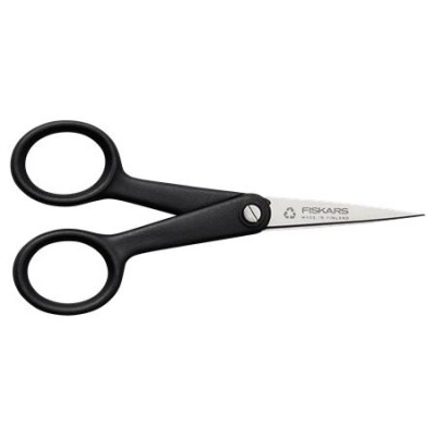 Hímzőolló, 13 cm, FISKARS "Functional Form Renew", fekete