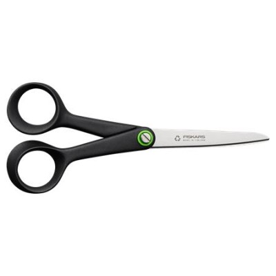 Olló, általános, 17 cm, FISKARS "Functional Form Renew", fekete