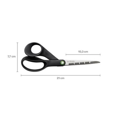 Olló, konyhai, 21 cm FISKARS "Functional ReNew", fekete Olló, konyhai, 21 cm FISKARS "Functional ReNew", fekete