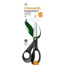 Olló, általános, 21 cm, FISKARS "Functional Form Renew", fekete