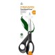 Olló, általános, 21 cm, FISKARS "Functional Form Renew", fekete