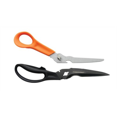 Olló, multifunkciós, 23 cm, FISKARS "Cuts and More"