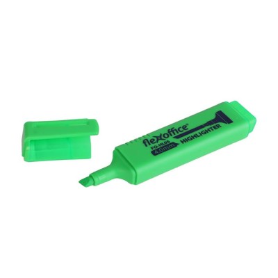 Szövegkiemelő készlet, 1-4 mm, FLEXOFFICE "HL05", 4 különböző szín
