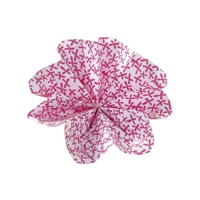 Origami papír, 15x15 cm, 80 g, 50 lap, FOLIA "Tropical", 10 különböző minta