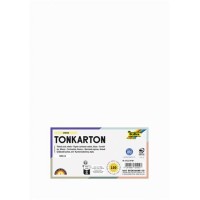 Dekorkarton, 2 oldalas, A4, 220 g, 100 lap, FOLIA, fehér