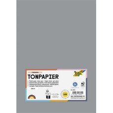 Színes papír, A4, 130 g, 100 lap, FOLIA, kőszürke