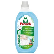 Folyékony mosószer, 1,5 l, FROSCH, aktív szóda