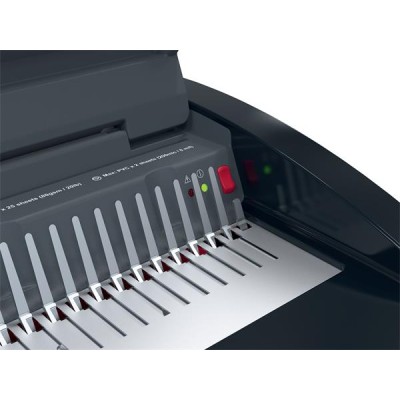 Spirálozógép, műanyag spirálkötéshez, elektromos, 390 lap, GBC "CombBind CB25E"