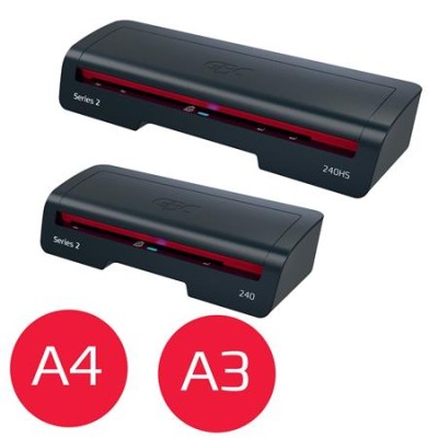 Laminálógép, A4, 75-125 mikron, GBC "240 Home Office"