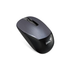 Egér, vezeték nélküli, optikai, normál méret, GENIUS "NX-7015" acél szürke