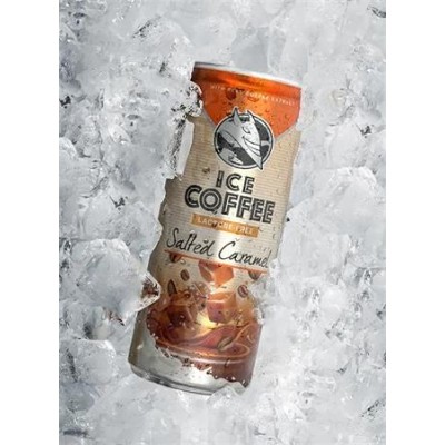 Jegeskávé, 250 ml, HELL "Ice Coffee Salted Caramel"