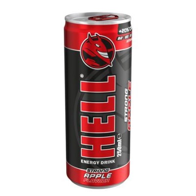 Energiaital, 250 ml, HELL "Apple Strong"