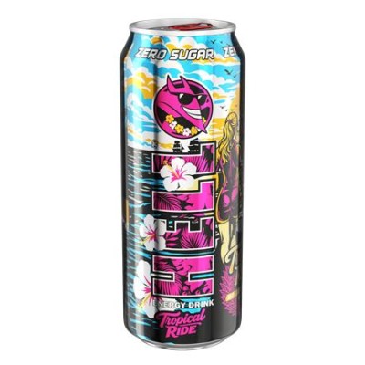 Energiaital, cukormentes, 500 ml, HELL "Zero Tropical Ride"