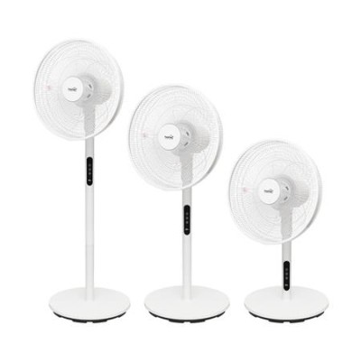 Álló ventilátor, távirányítóval, állítható magasság, 40 cm, 60 W, HOME