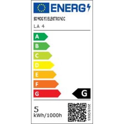 Asztali lámpa, LED, szabályozható, fém, éjjeli fény, HOME, fekete