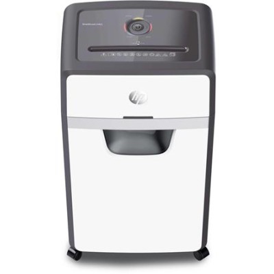 Iratmegsemmisítő, konfetti, 24 lap, HP "Oneshred 24CC", világosszürke