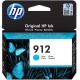3YL77AE Tintapatron Officejet 8023 All-in-One nyomtatókhoz, HP 912, cián, 315 oldal