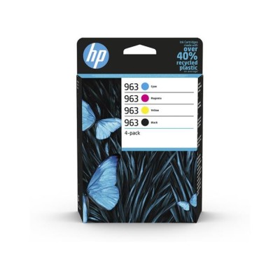6ZC70AE Tintapatron multipack Officejet Pro 9010, 9013, 9020 nyomtatókhoz, HP 963, b+c+m+y