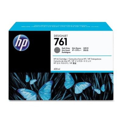 CM996A Tintapatron DesignJet T7100 nyomtatóhoz, HP 761, sötét szürke, 400 ml